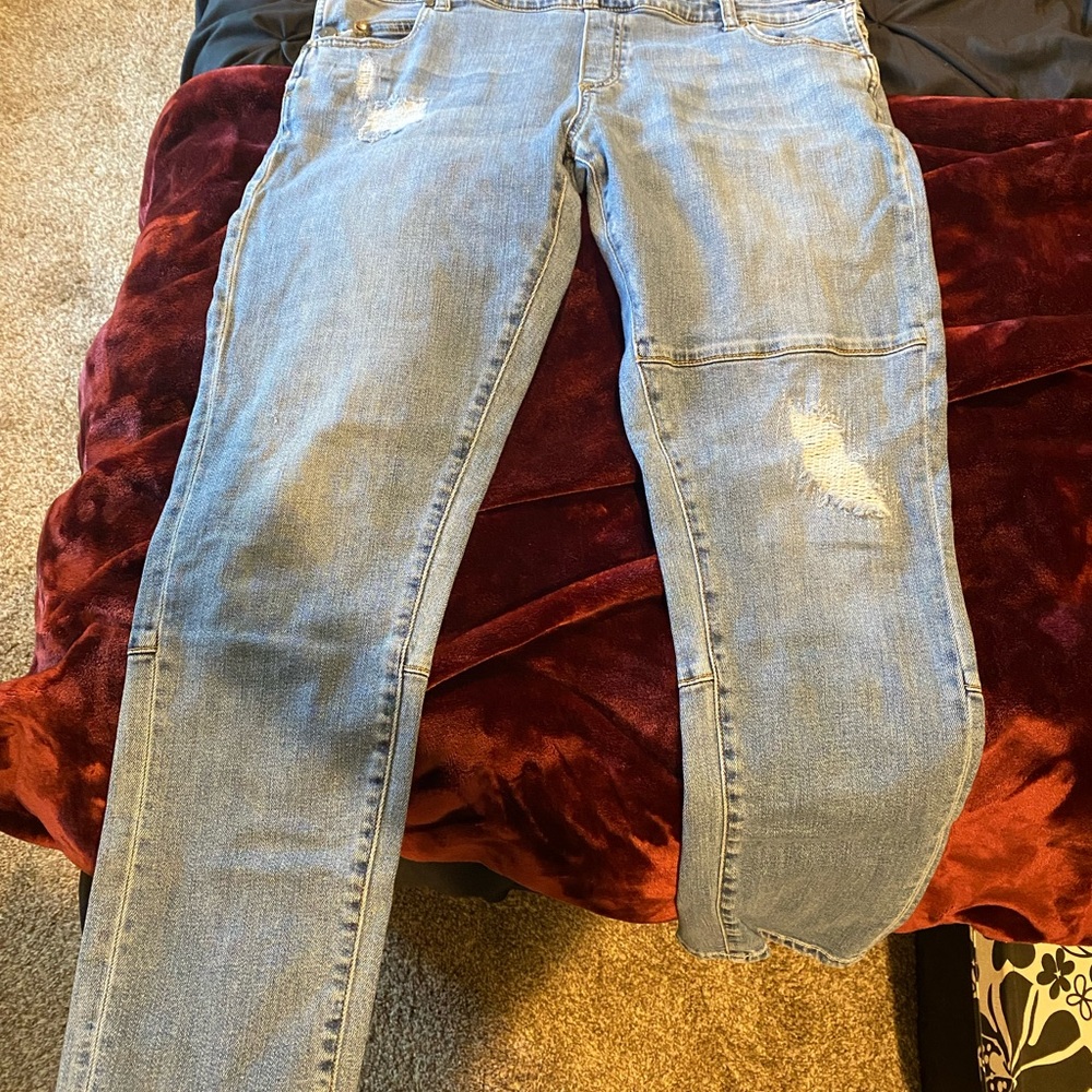 Anthropologie Pilcro and the Letterpress Denim Overalls - Picture 10 of 11
